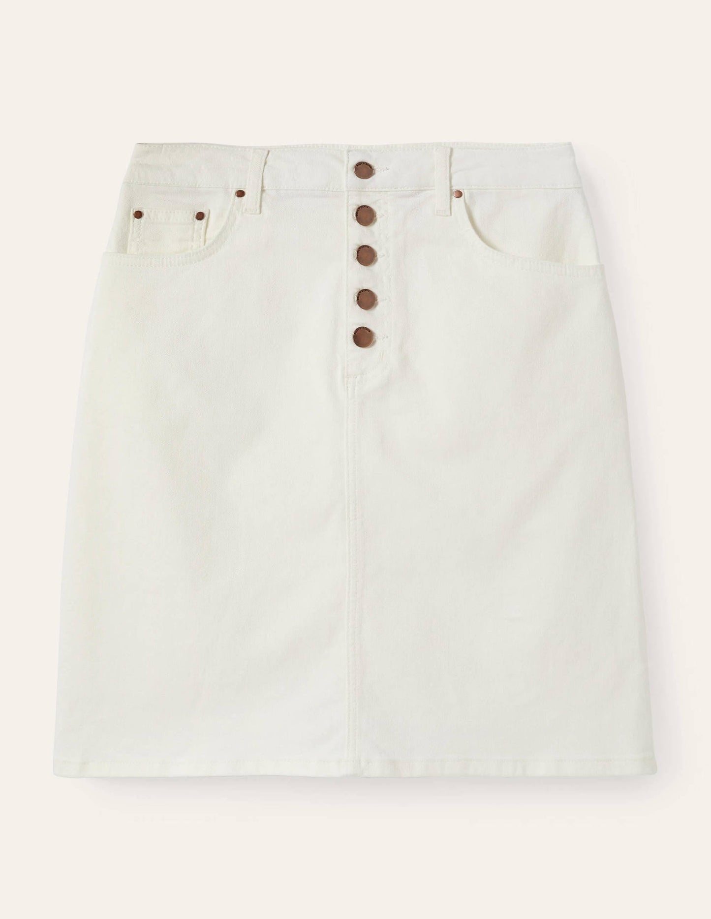 Amelie Girlfriend Skirt-Ecru