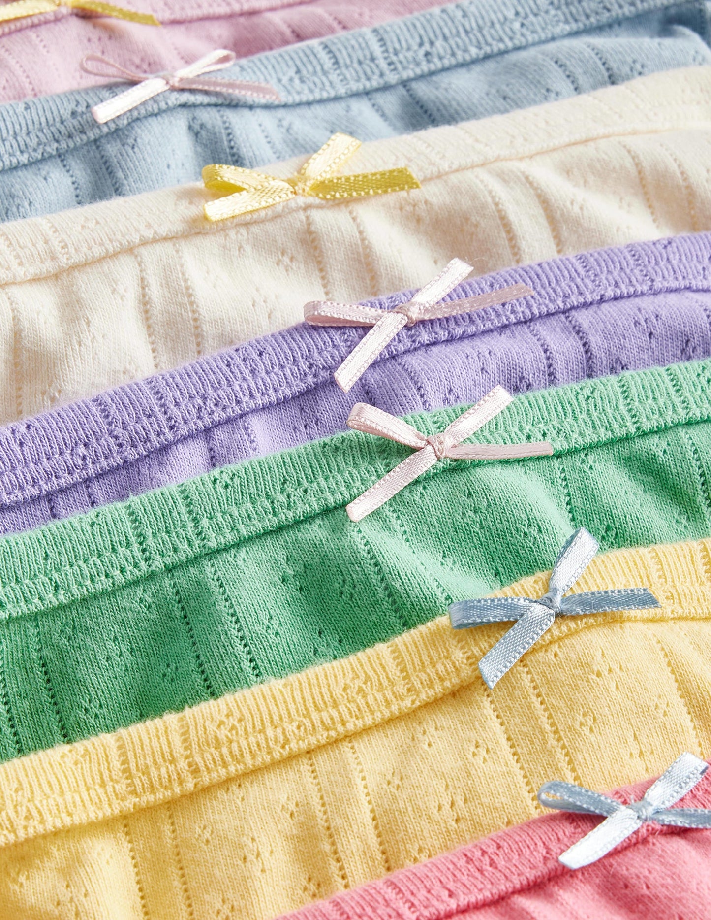 7 Pack Underwear-Multi Pointelle