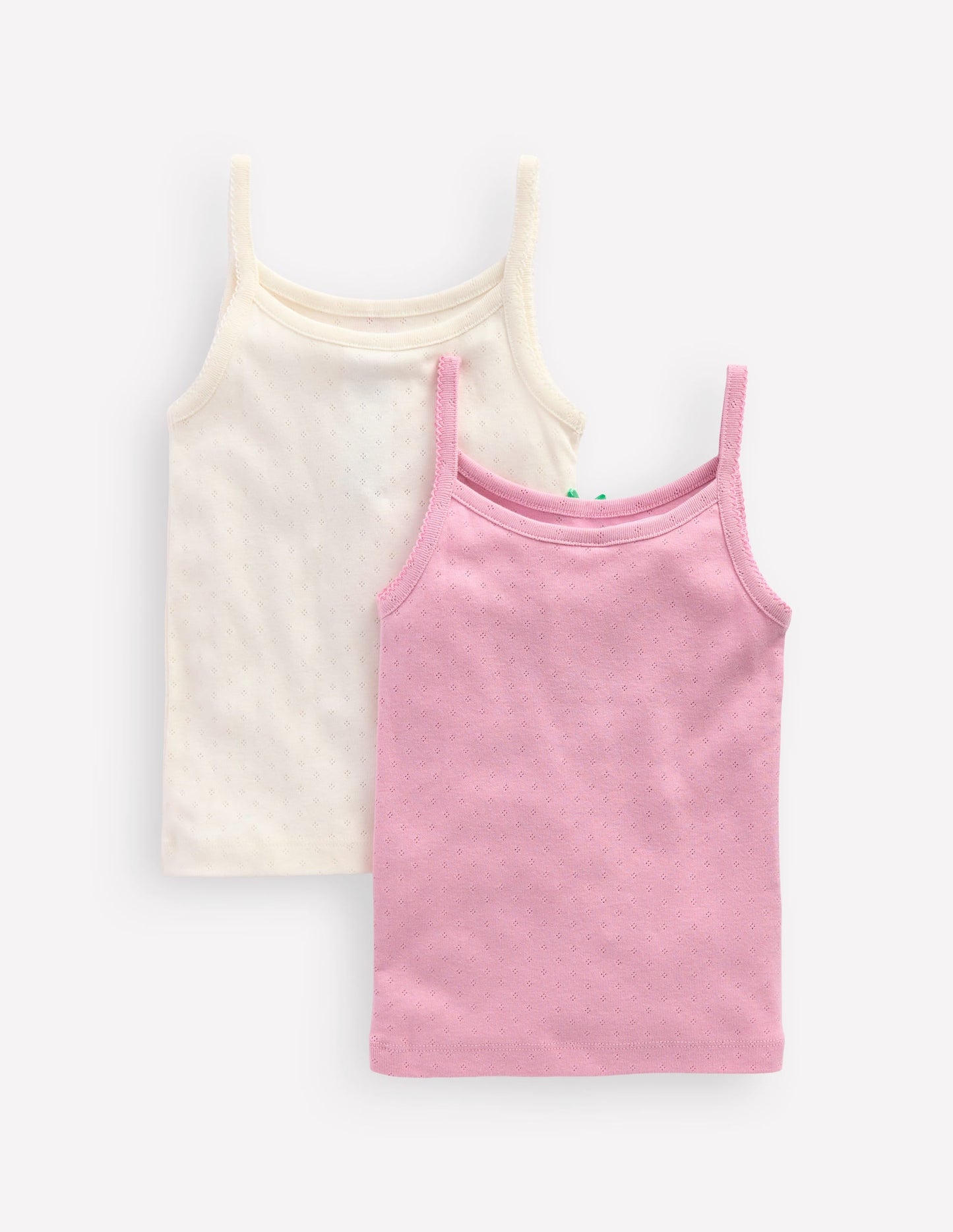 2-Pack Pointelle Tank Tops-Multi