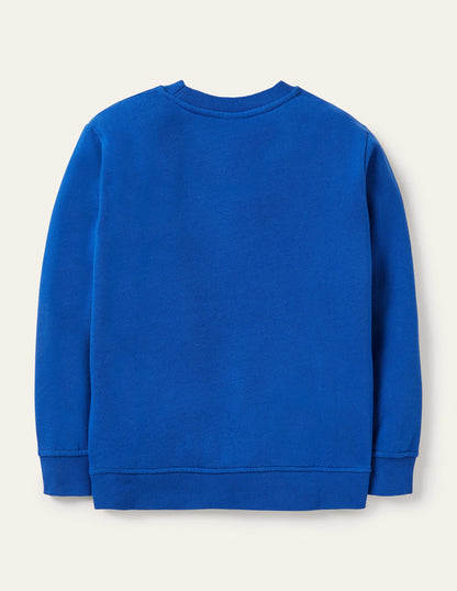 Advent Calendar Sweatshirt-Brilliant Blue