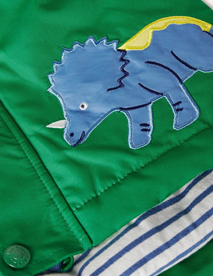 3-in-1 Jacket-Highland Green Dinos
