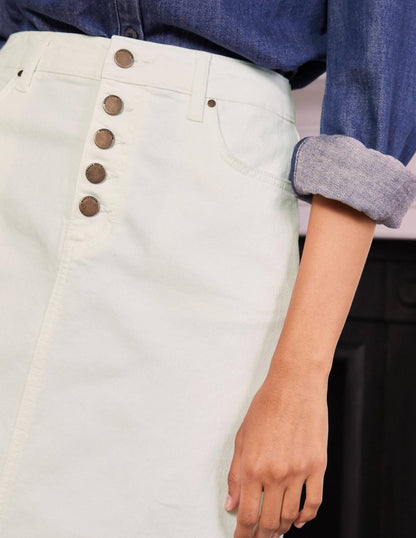 Amelie Girlfriend Skirt-Ecru
