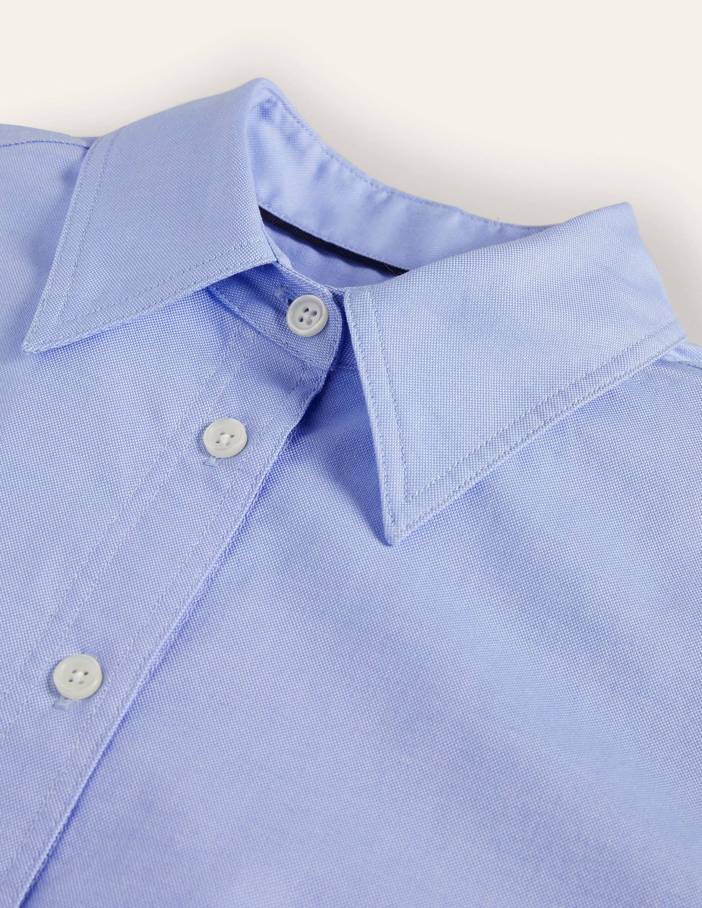Agnes Oversized Shirt-Blue Oxford