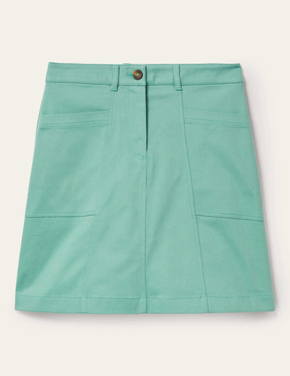 Abingdon Mini Skirt-Apple Mint