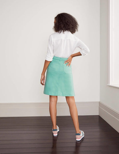 Abingdon Mini Skirt-Apple Mint