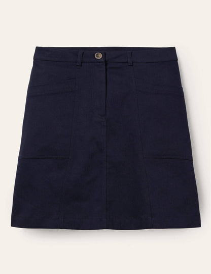 Abingdon Mini Skirt-Navy
