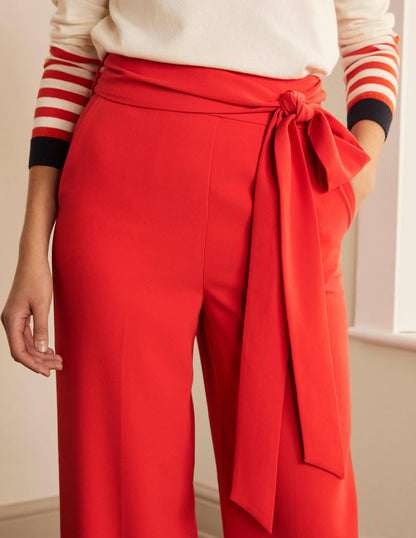 Allendale Pants-Cherry Red