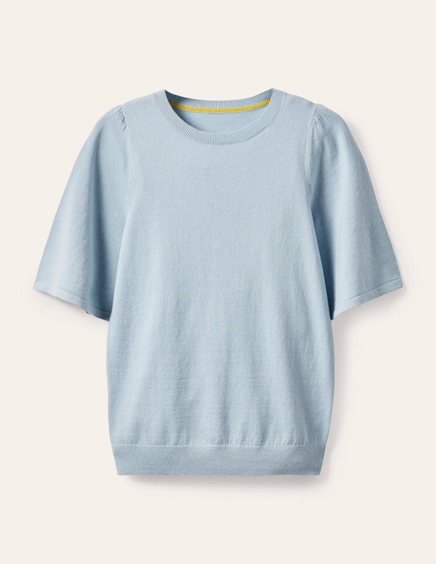 Abbotsbury Knitted Tee-Surf
