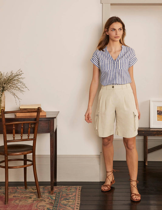 Ailesbury Cargo Shorts-Sand