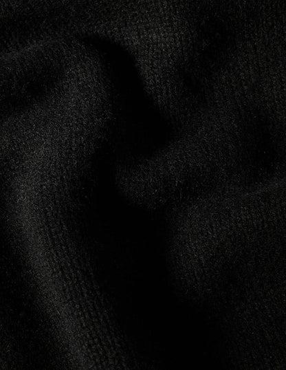 Anna Cashmere Sweater-Black
