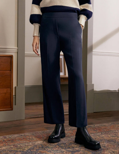 Albemarle Cropped Pants-Navy