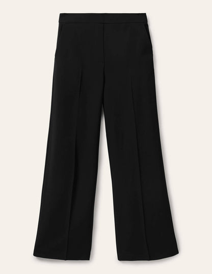 Albemarle Wide Leg Pants-Black