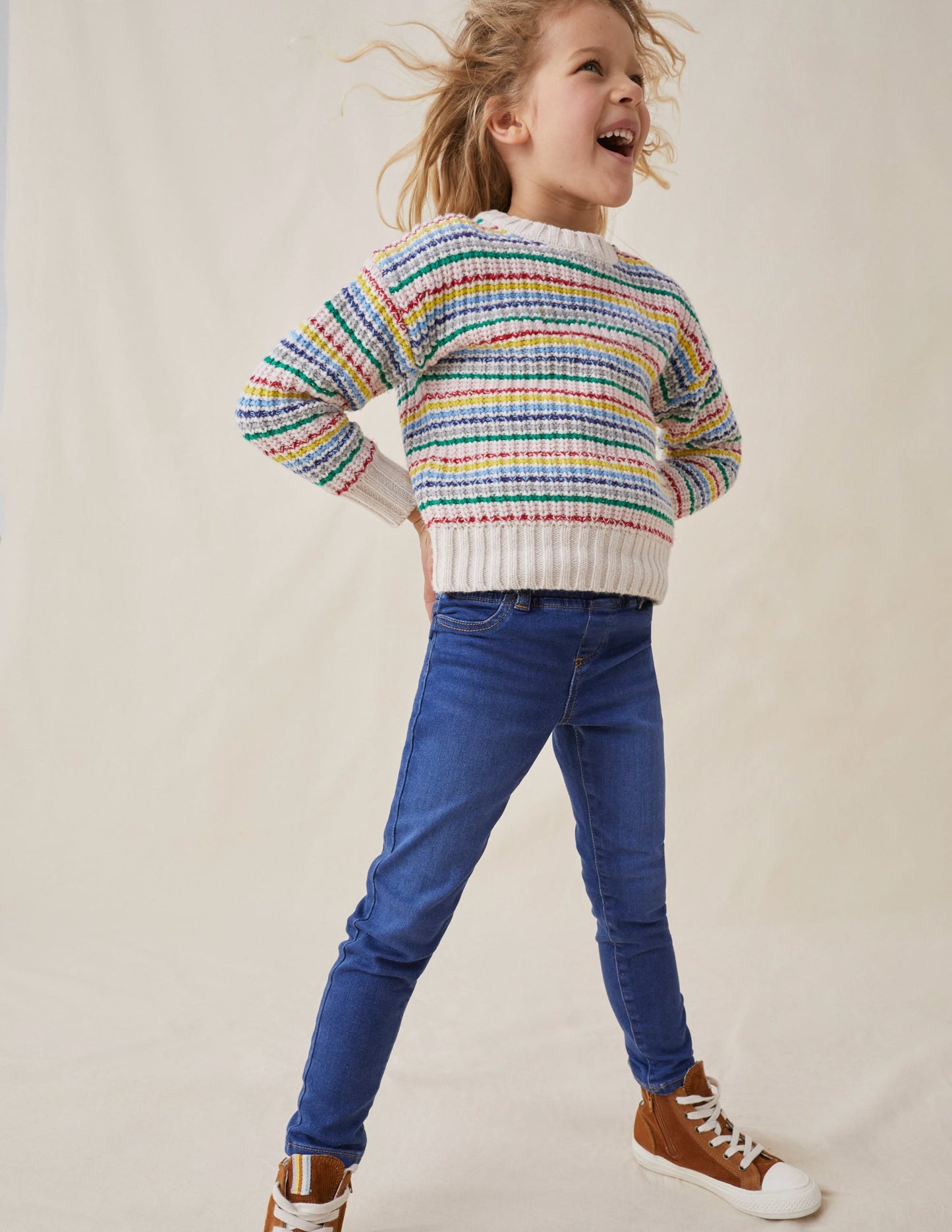 Adventure-Flex Denim Leggings-Mid Vintage