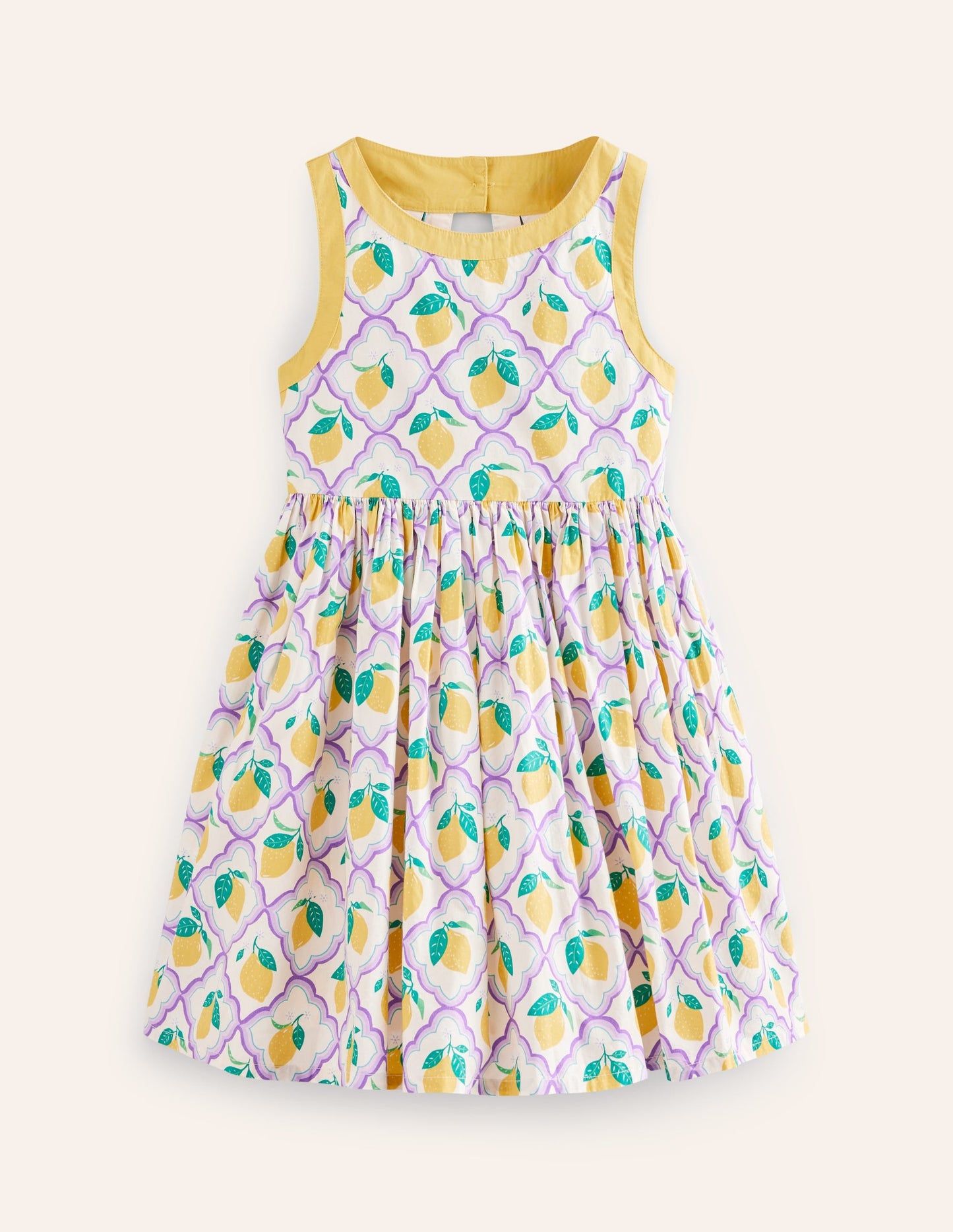 Back Detail Dress-Lavender Lemon Grove