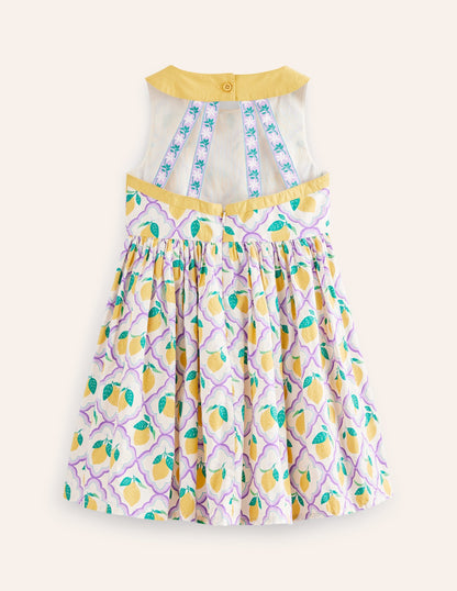 Back Detail Dress-Lavender Lemon Grove