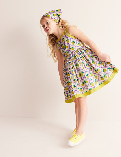 Back Detail Dress-Lavender Lemon Grove