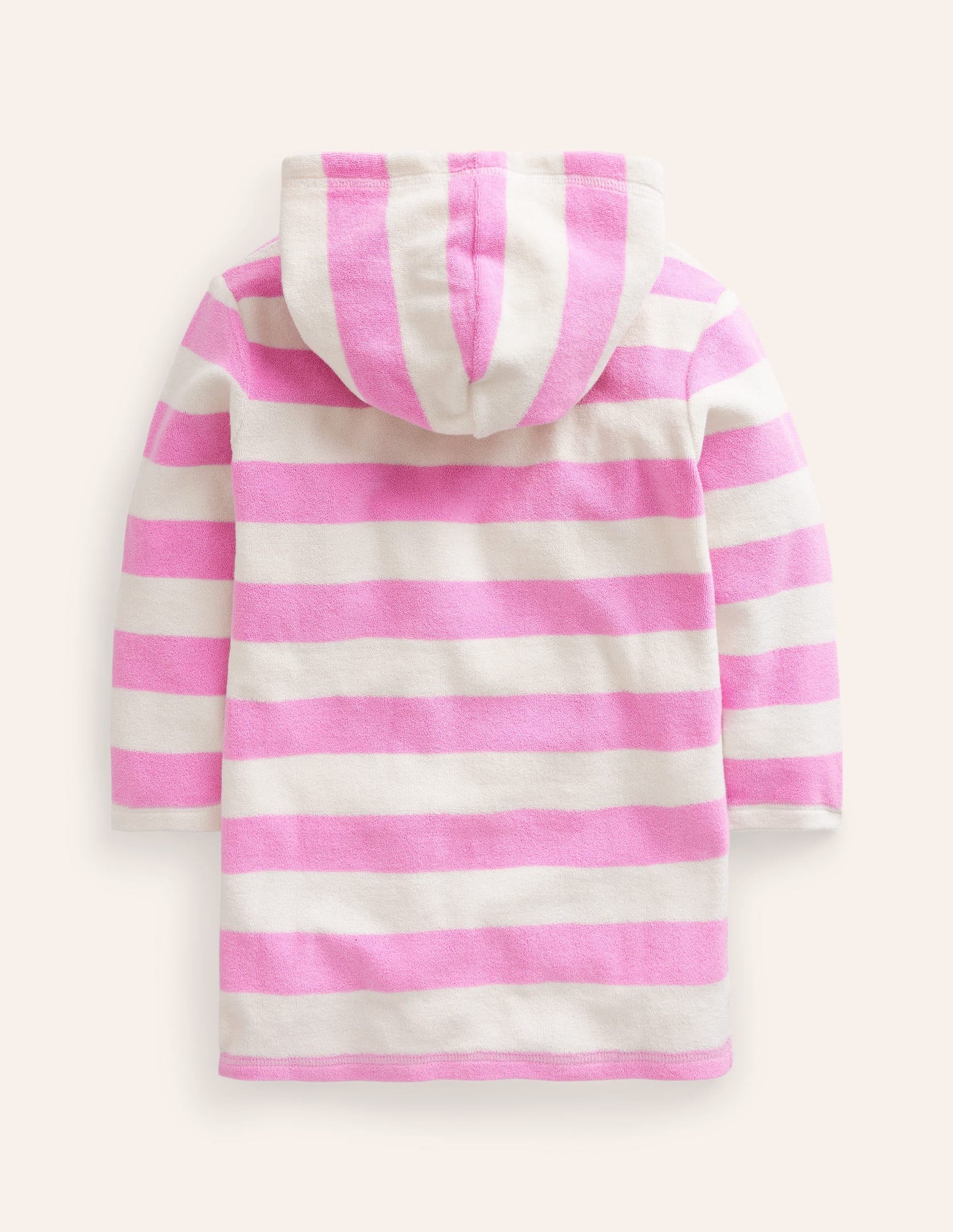 Appliqué Towelling Throw-On-Pink/Vanilla Pod Ice Creams