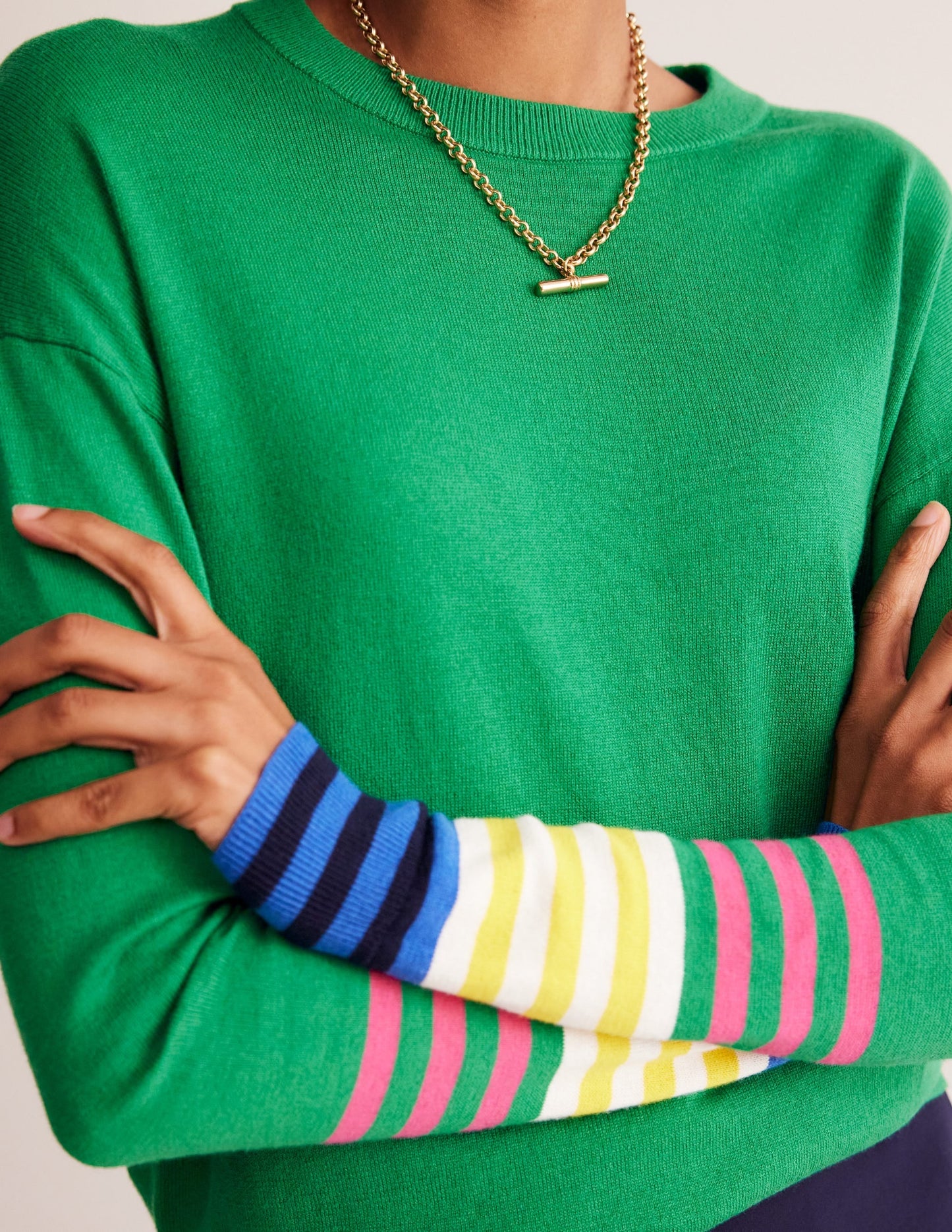 Annie Sweater-Rich Emerald Green