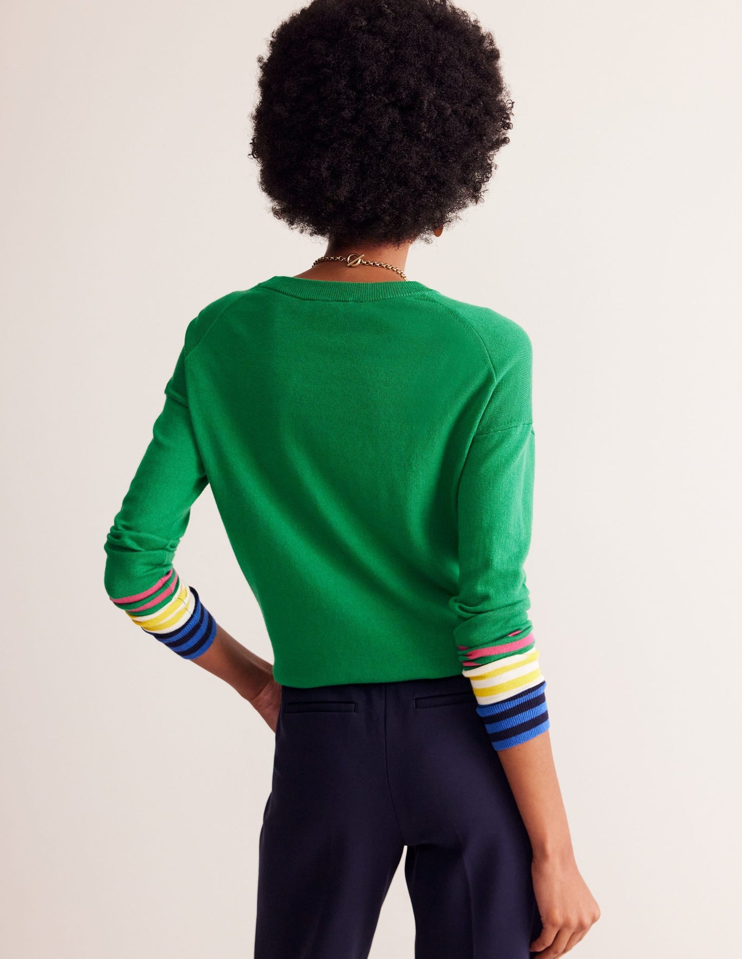Annie Sweater-Rich Emerald Green