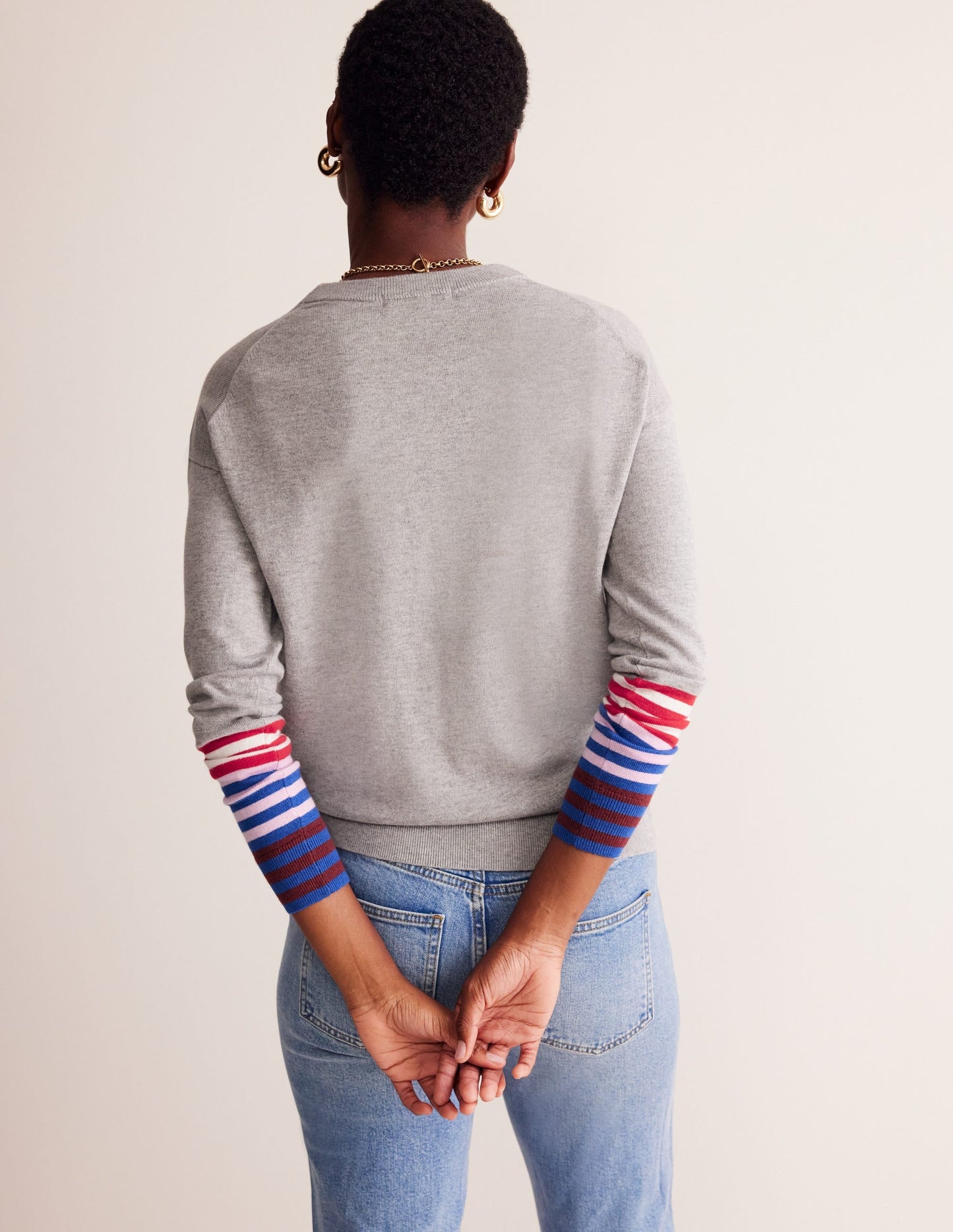 Annie Sweater-Grey Melange