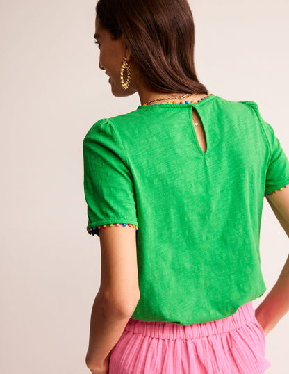 Ali Jersey T-Shirt-Kelly Green