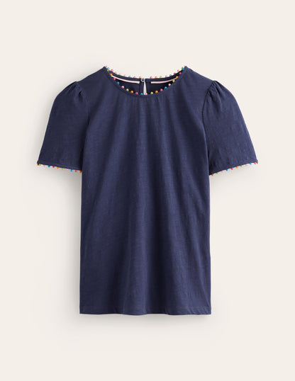 Ali Jersey T-Shirt-Navy