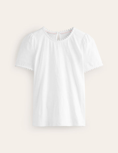 Ali Jersey T-Shirt-White