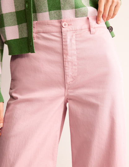 Barnsbury Crop Chino Pants-Blush