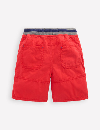 Adventure Shorts-Poppy Red
