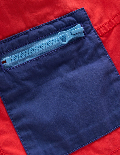 Adventure Shorts-Poppy Red