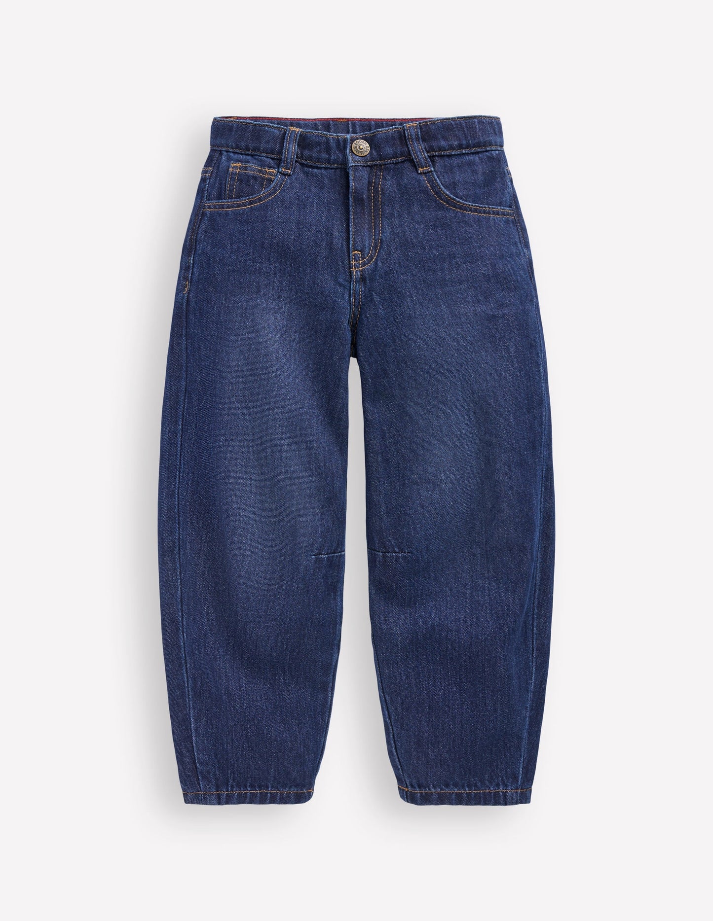 Barrel Jeans-Mid Wash