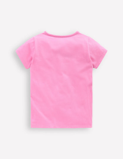 Bay Boucle T-Shirt-Vintage Mauve Whales
