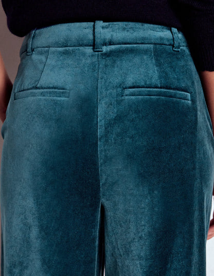 Belgravia Tailored Pants-Midnight Teal
