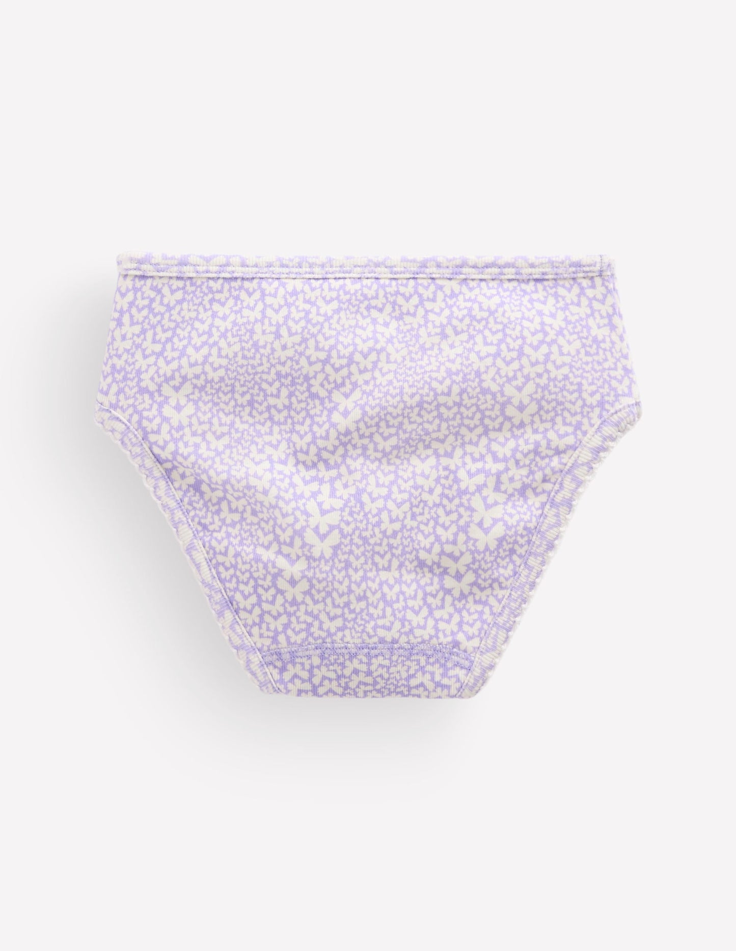 7-Pack Underwear-Purple Butterflies