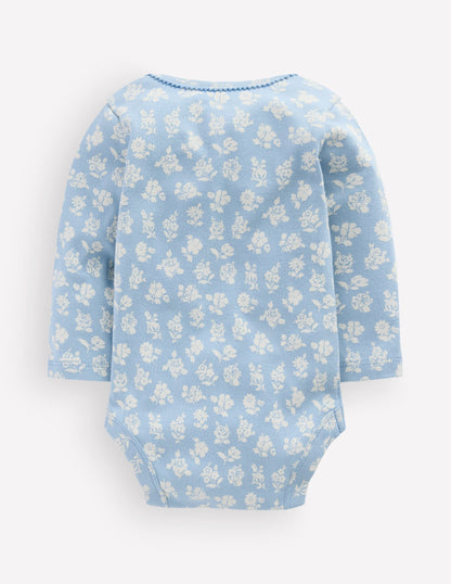 5-pack Cotton Bodies-Multi Floral Spots