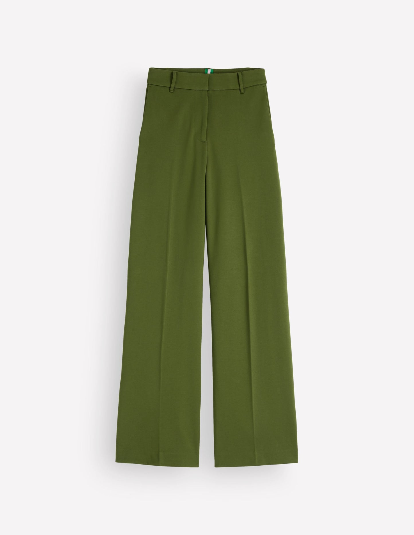 Belgravia Ponte Pants-Forest Green