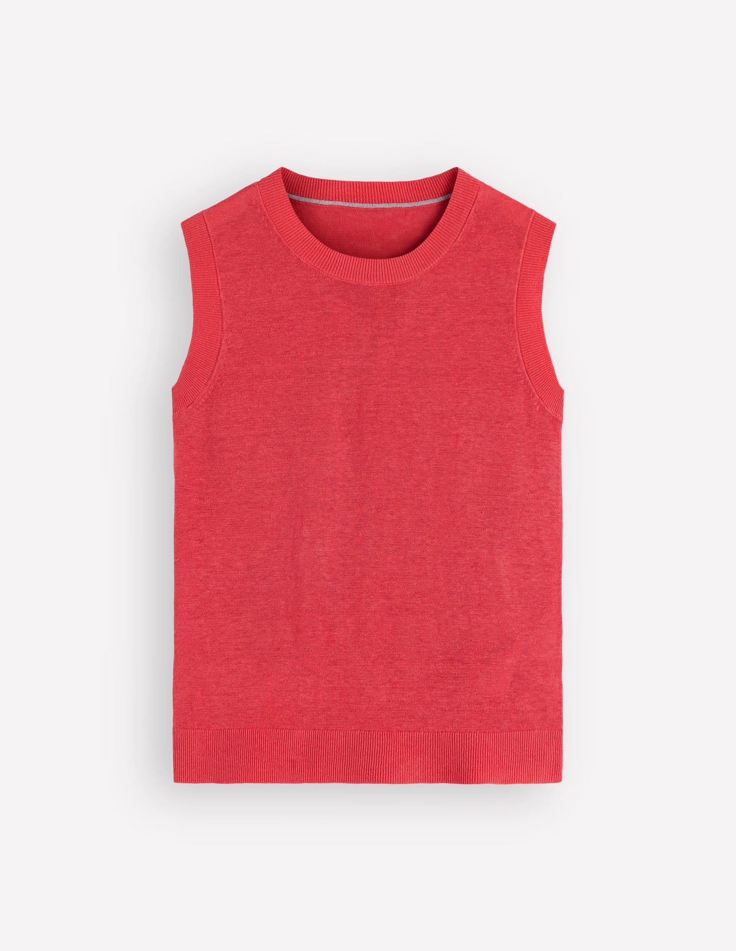 Agnes Linen Tank-Pink