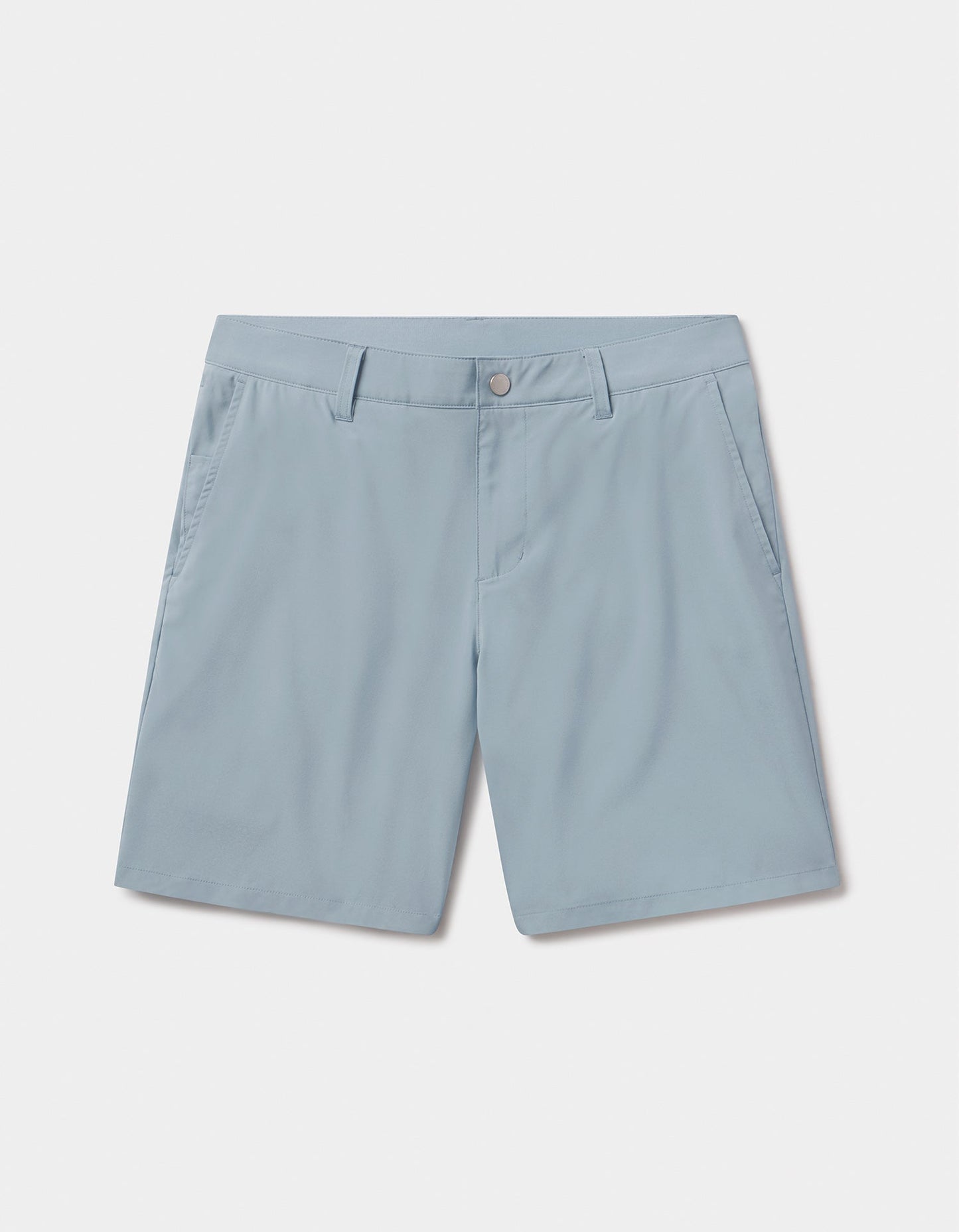 Everyday Hybrid Short in Blue Fog
